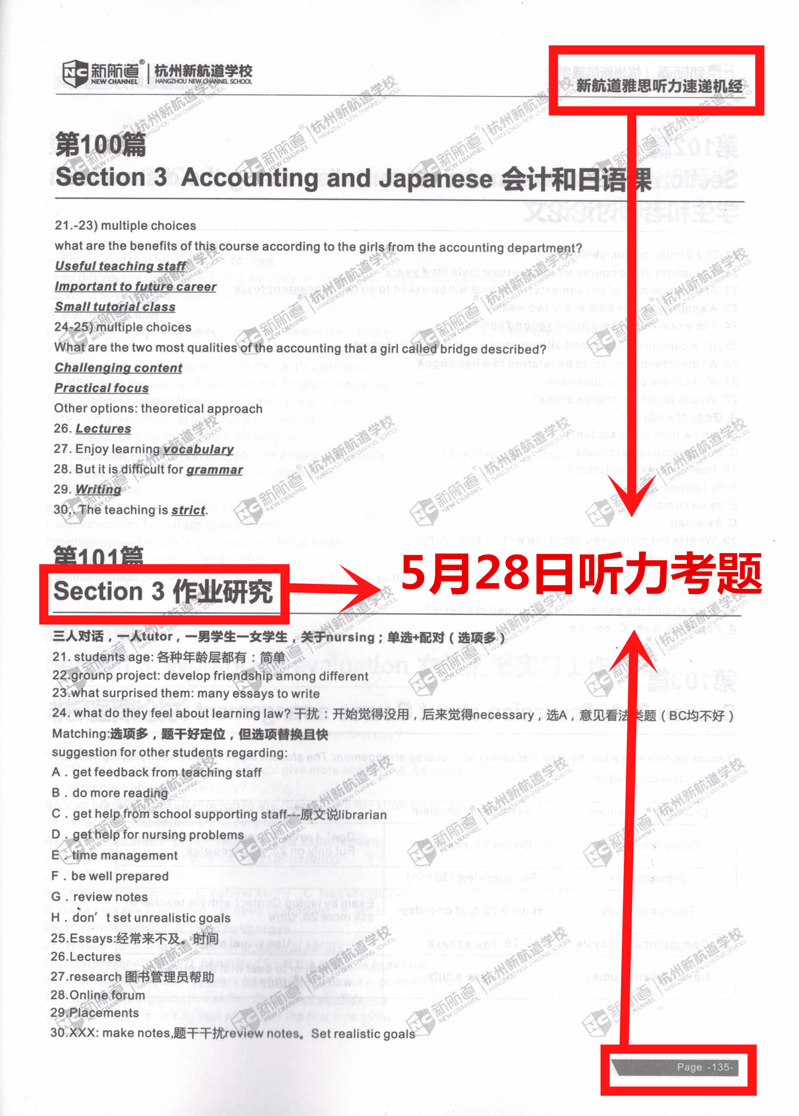 【雅思速递喜讯】5月28日雅思听力、阅读、写作、口语原题目再现！！5