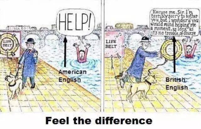 英语干货 | 英式英语与美式英语的区别