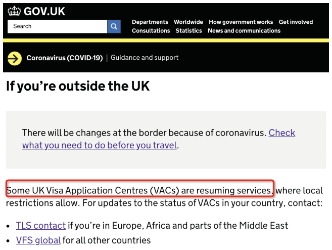 英国移民局官宣:签证再次延期至7月31日 英国移民局官宣:签证再次延期至7月31日