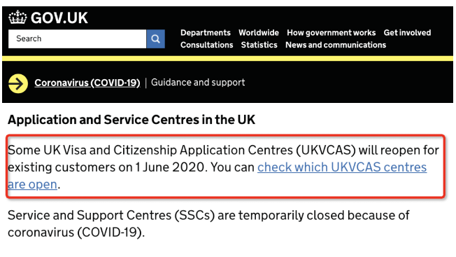 英国移民局官宣:签证再次延期至7月31日 英国移民局官宣:签证再次延期至7月31日