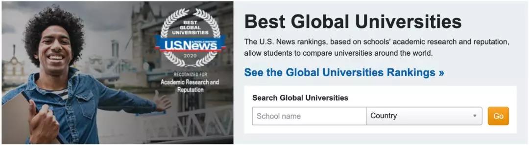 U.S. News世界大学排名 U.S. News世界大学排名