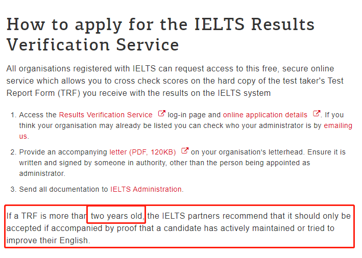 首先我们来看一下雅思官方机构对于雅思成绩单的认定。 首先我们来看一下雅思官方机构对于雅思成绩单的认定。