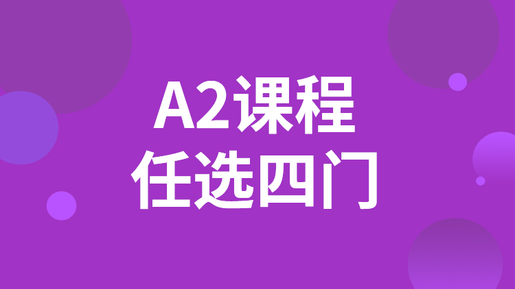 A2四门课
