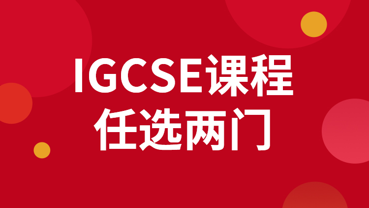 IGCSE两门课