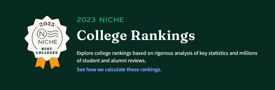 Niche2023年美国大学排名|新航道天津学校