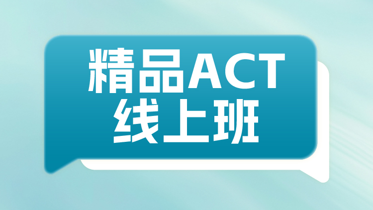 精品ACT线上班