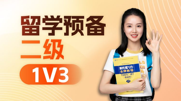 留学预备英语课程二级班1V3